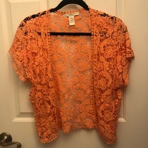 25% off 3+ Items Lace shirt sleeve jacket